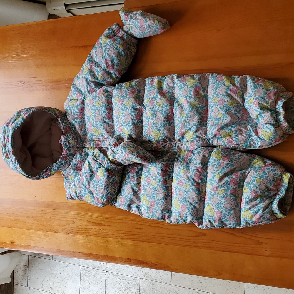 Baby girl snowsuit 6-12 months